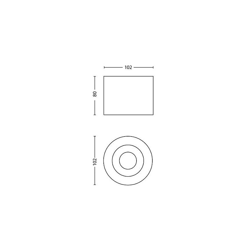 Philips - Faretto LED dimmerabile 1xLED/4,5W/230V