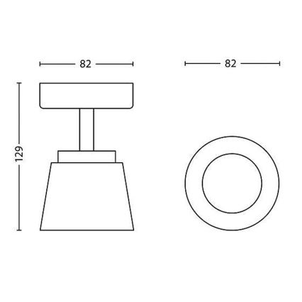 Philips - Faretto LED 1xLED/4W/230V