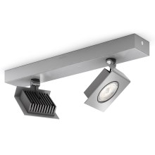 Philips 56432/48/16 - Luce Spot a LED dimmerabile METRYS 2xLED/6W/230V