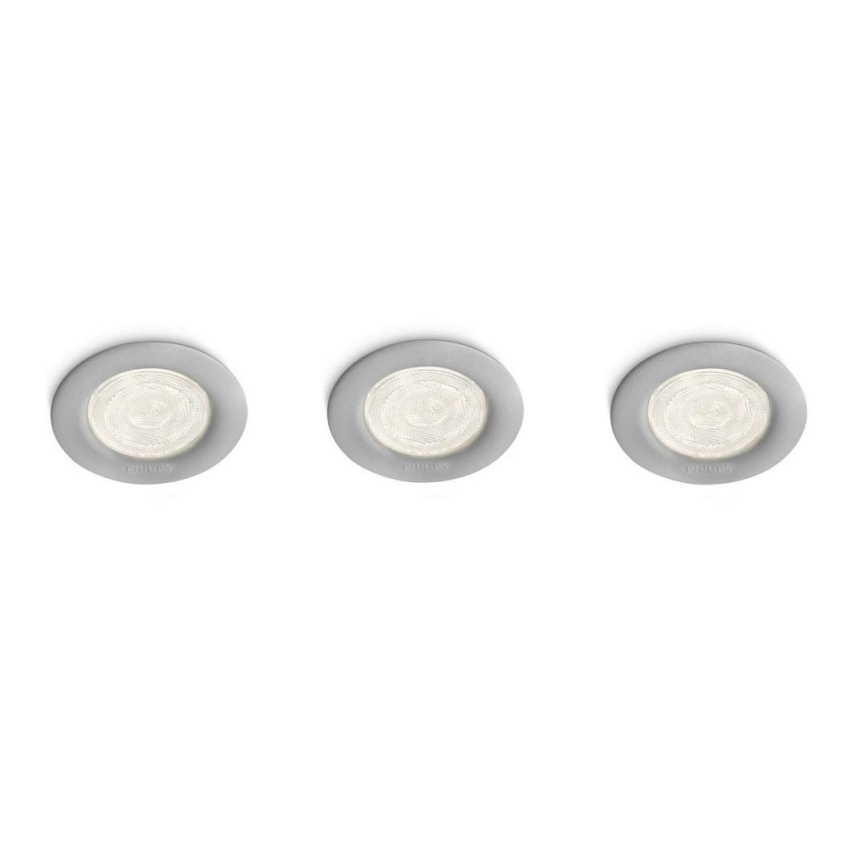 Philips 59100/87/16 - SET 3pz Faretto LED da incasso SCEPTRUM LED/3W