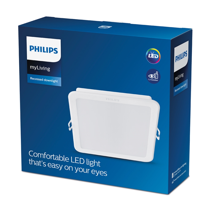Philips - Faretto da incasso LED/12,5W/230V 3000K