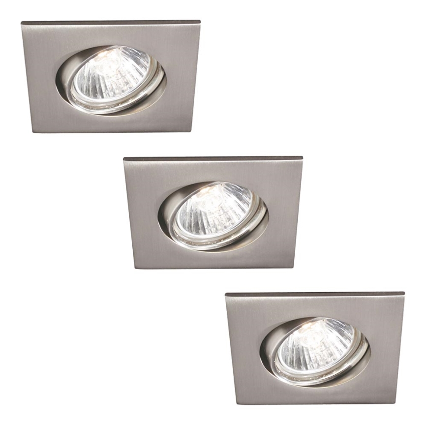 Philips 59473/17/16 - SET 3xGU10/30W Lampada da incasso per bagno MYLIVING CAPELLA 3xGU10/30W/230V