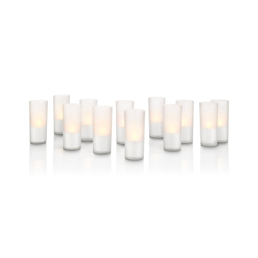 Philips 69133/60/PH - Candele LED decorative CANDLE LIGHTS (SET 12pz) 12xLED/1W