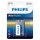 Philips 6LR61E1B/10 - Batteria alcalina 6LR61 ULTRA ALKALINE 9V 600mAh