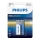 Philips 6LR61E1B/10 - Batteria alcalina 6LR61 ULTRA ALKALINE 9V 600mAh