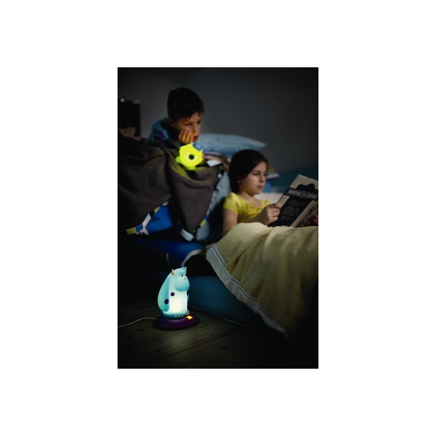 Philips 71705/83/16 -  Lampada LED per bambini DISNEY SOFTPAL SULLEY LED/0,18W/230V