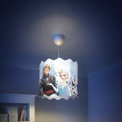 Philips 71751/01/16 - Lampadario per bambini DISNEY FROZEN 1xE27/23W/230V