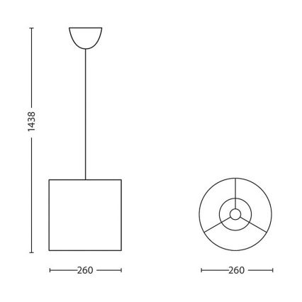 Philips 71751/01/26 - Lampadario per bambini FROZEN 1xE27/23W/230V