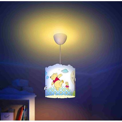 Philips 71751/34/16 - Lampadario per bambini DISNEY WINNIE THE POOH 1xE27/23W/230V