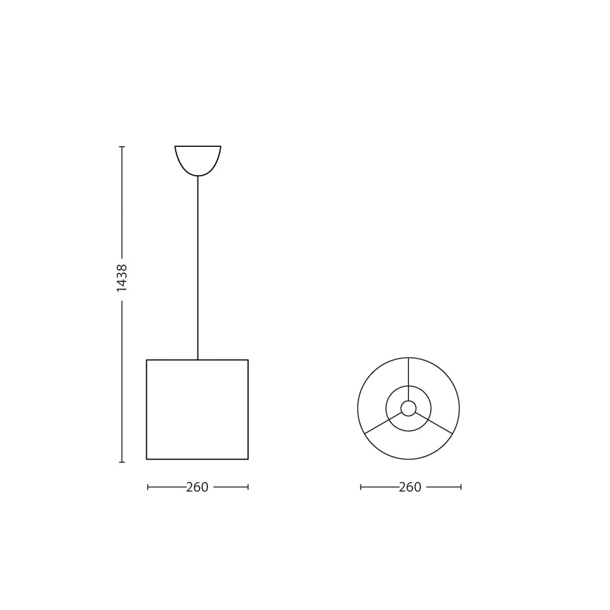 Philips - Lampadario per bambini 1xE27/23W/230V