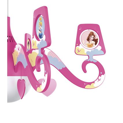 Philips 71757/28/16 - Lampadario per bambini DISNEY PRINCIPESSA 1xE27/15W/230V
