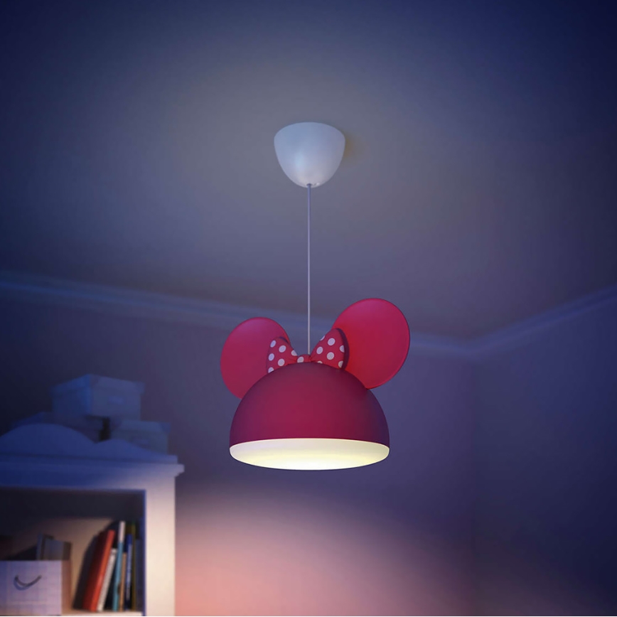 Philips 71758/31/16 - Lampadario per bambini DISNEY MINNIE MOUSE 1xE27/15W/230V