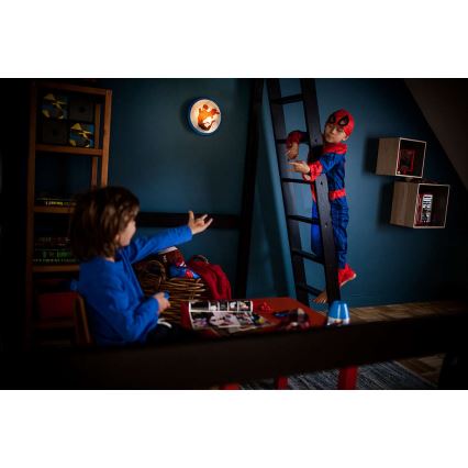 Philips 71760/40/16 - Applique a LED per bambini MARVEL SPIDER-MAN 1xLED/4W