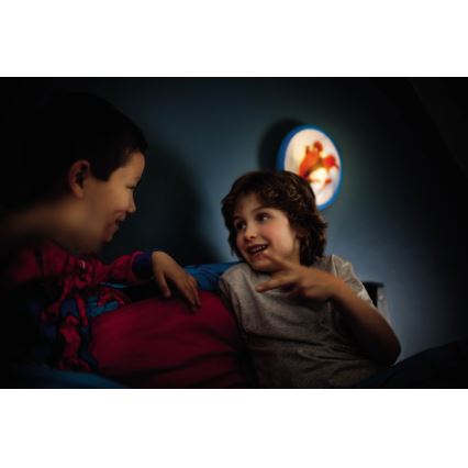 Philips 71760/40/16 - Applique a LED per bambini DISNEY SPIDER-MAN 1xLED/4W