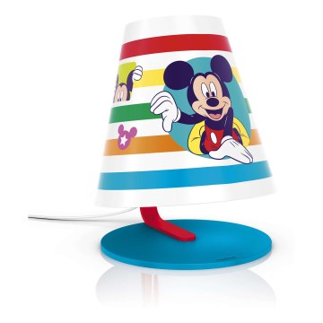 Philips 71764/30/16 - Lampada piccola LED da tavolo per bambini DISNEY MICKEY LED/3W/230V