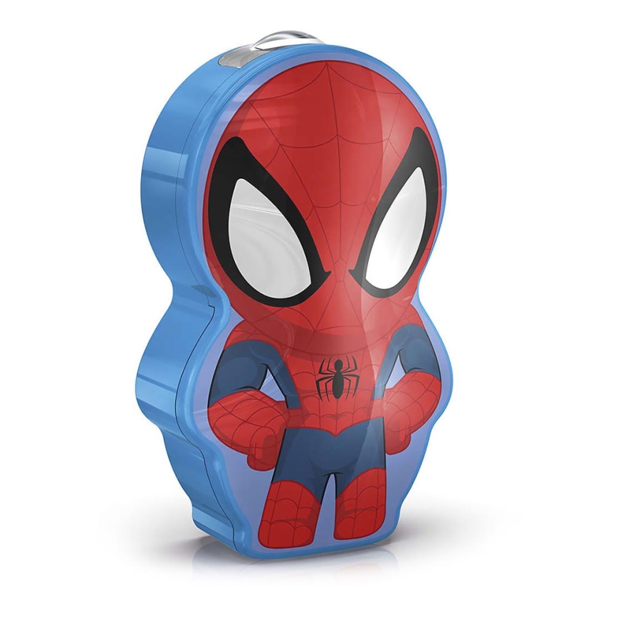 Philips 71767/40/16 - Torcia LED per bambini MARVEL SPIDER-MAN 1xLED/0,3W/2xAAA