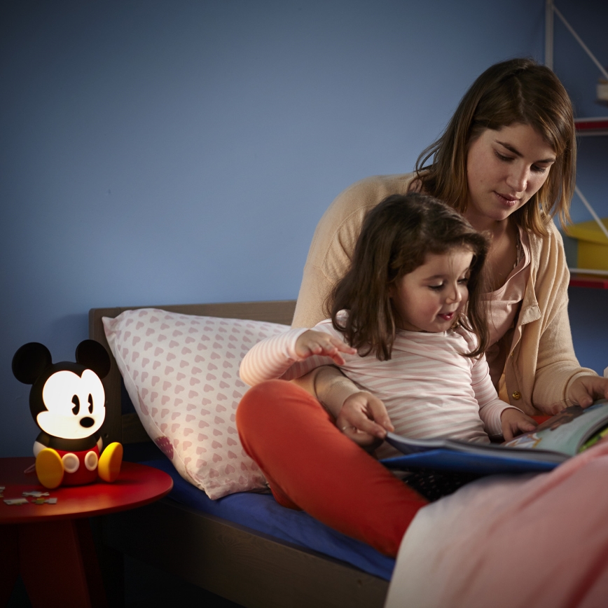 Philips 71768/03/16 - Lampada LED per bambini DISNEY MICKEY 2xLED/2W/3V