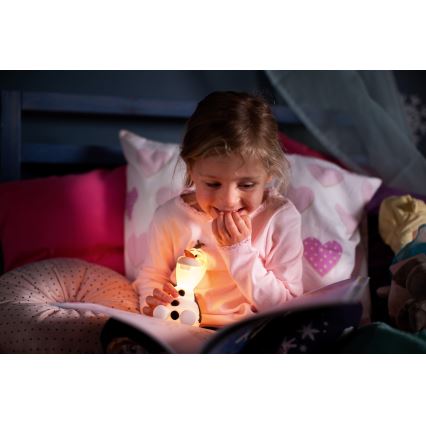 Philips 71768/08/16 - Lampada LED per bambini DISNEY FROZEN 1xLED/0,3W/3V