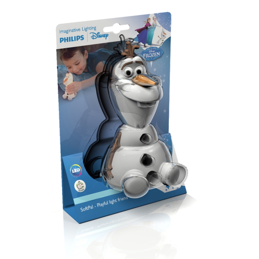 Philips 71768/08/16 - Lampada LED per bambini FROZEN 1xLED/0,2W/2xAAA