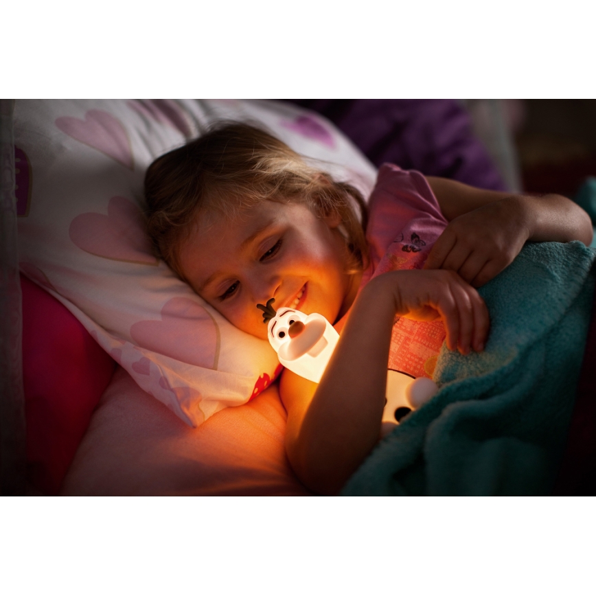 Philips 71768/08/16 - Lampada LED per bambini DISNEY FROZEN 1xLED/0,3W/3V