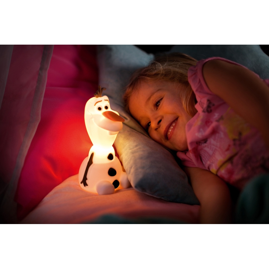 Philips 71768/08/16 - Lampada LED per bambini FROZEN 1xLED/0,2W/2xAAA