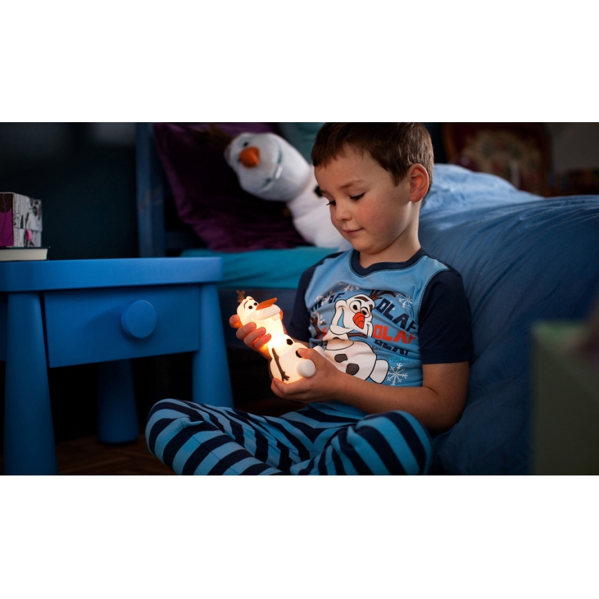 Philips 71768/08/16 - Lampada LED per bambini FROZEN 1xLED/0,2W/2xAAA