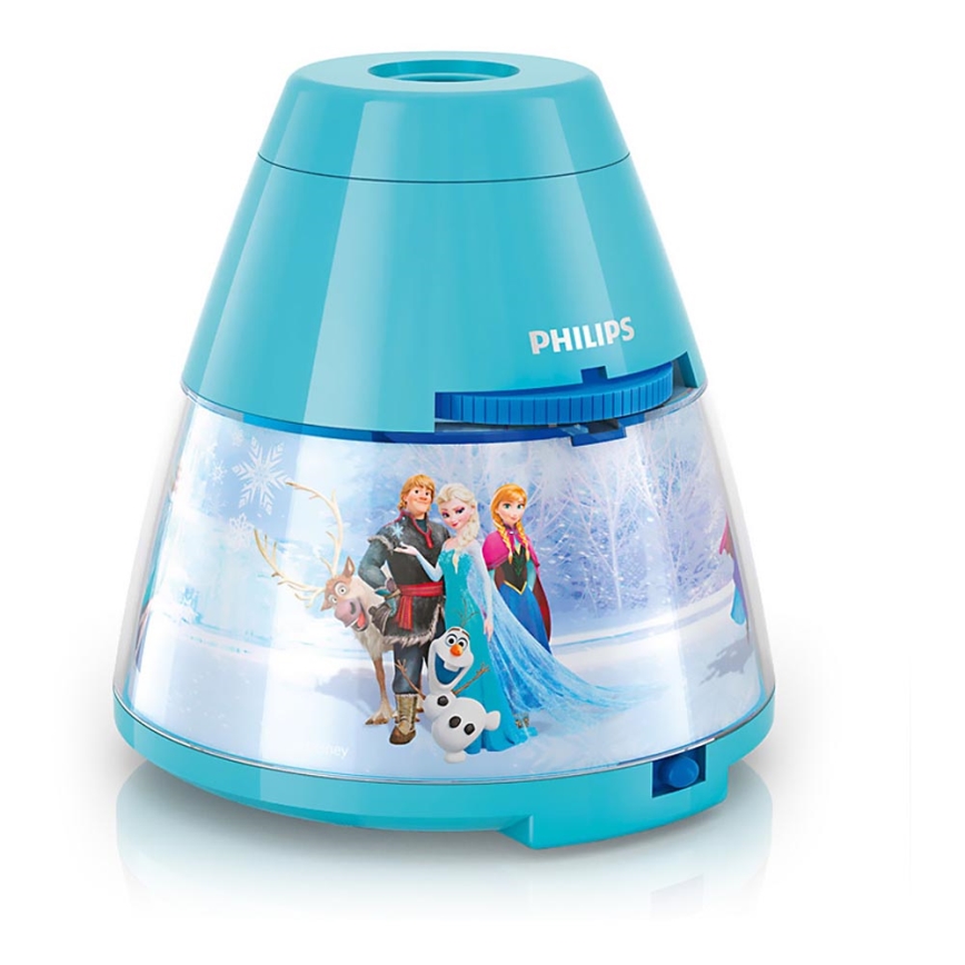 Philips 71769/08/16 - Proiettore LED per bambini DISNEY FROZEN 1xLED/0,1W/3xAA