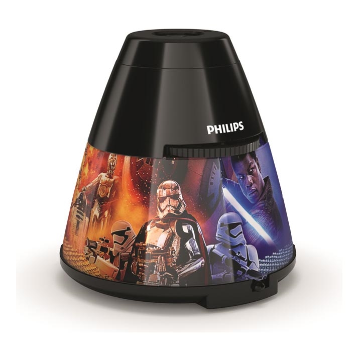 Philips 71769/30/P0 - Proiettore LED per bambini DISNEY STAR WARS LED/0,1W/3xAA