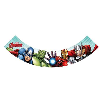 Philips 71769/35/P0 - Proiettore LED per bambini MARVEL AVENGERS 1xLED/0,1W/3xAA