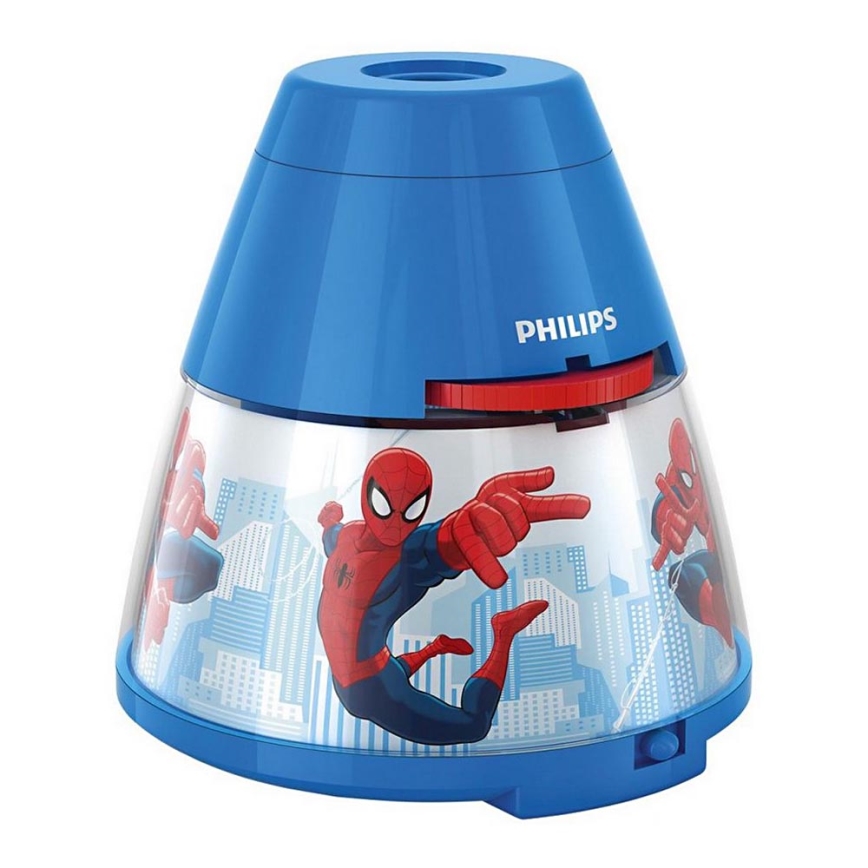 Philips 71769/40/16 - Proiettore LED per bambini MARVEL SPIDER MAN LED/0,1W/3xAA