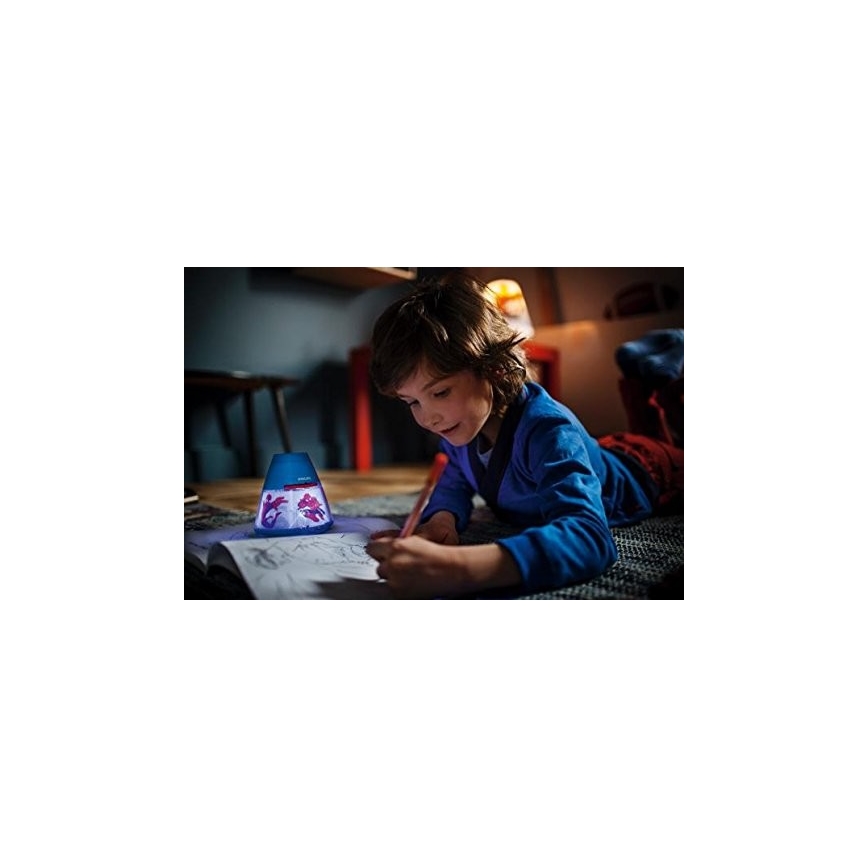 Philips 71769/40/16 - Proiettore per bambini DISNEY SPIDER-MAN 1xLED/0,1W