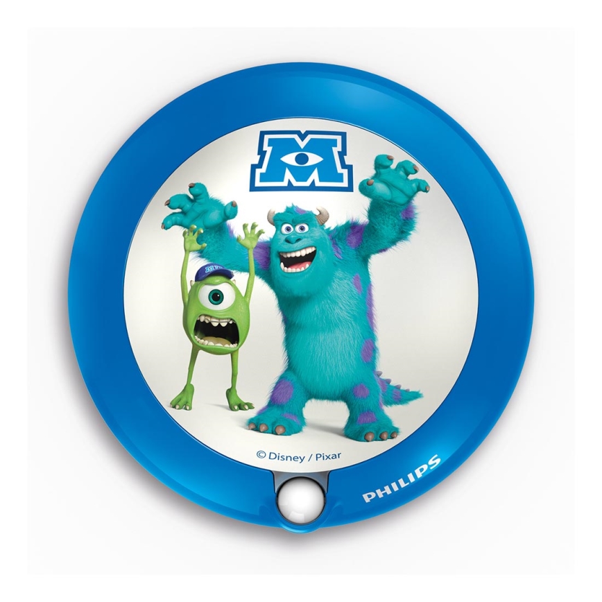 Philips 71771/55/16 - Lampada di orientamento LED per bambini DISNEY MONSTERS 1xLED/0,06W