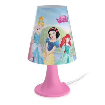 Philips 71795/28/16 - Lampada da tavolo per bambini DISNEY PRINCESS LED/2.3W/230V