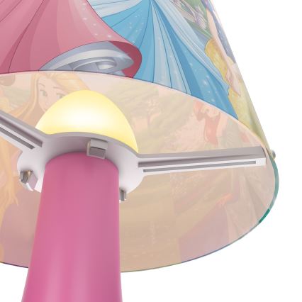 Philips 71795/28/16 - Lampada da tavolo per bambini DISNEY PRINCESS LED/2.3W/230V
