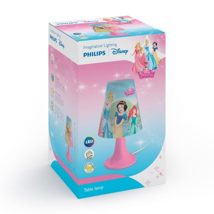 Philips 71795/28/16 - Lampada da tavolo per bambini DISNEY PRINCESS LED/2.3W/230V