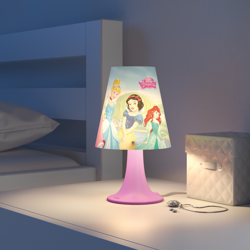Philips 71795/28/16 - Lampada da tavolo per bambini DISNEY PRINCESS LED/2.3W/230V