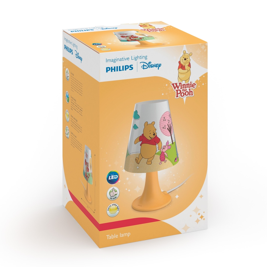 Philips 71795/34/16 - Lampada LED da tavolo per bambini DISNEY WINNIE THE POOH LED/2,3W/230V