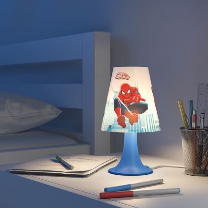 Philips 71795/40/16 - Lampada LED da tavolo per bambini MARVEL SPIDER MAN LED/2,3W/230V