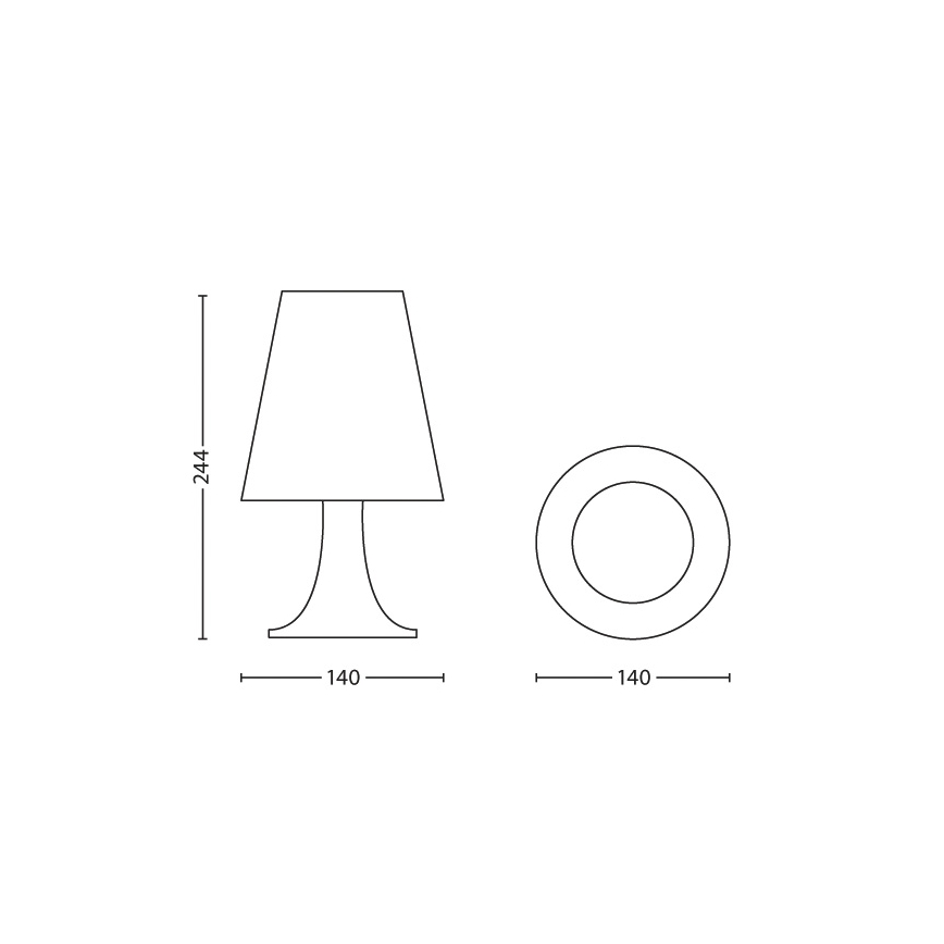 Philips 71795/40/16 - Lampada LED da tavolo per bambini MARVEL SPIDER MAN LED/2,3W/230V