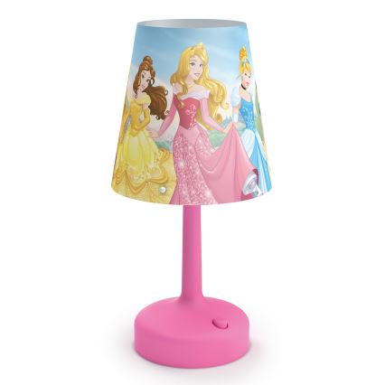 Philips 71796/28/16 - Lampada LED da tavolo per bambini DISNEY PRINCESS LED/0,6W/3xAA