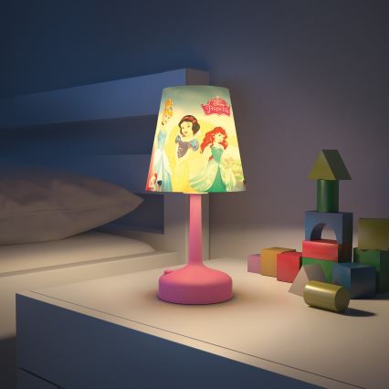 Philips 71796/28/16 - Lampada LED da tavolo per bambini DISNEY PRINCESS LED/0,6W/3xAA