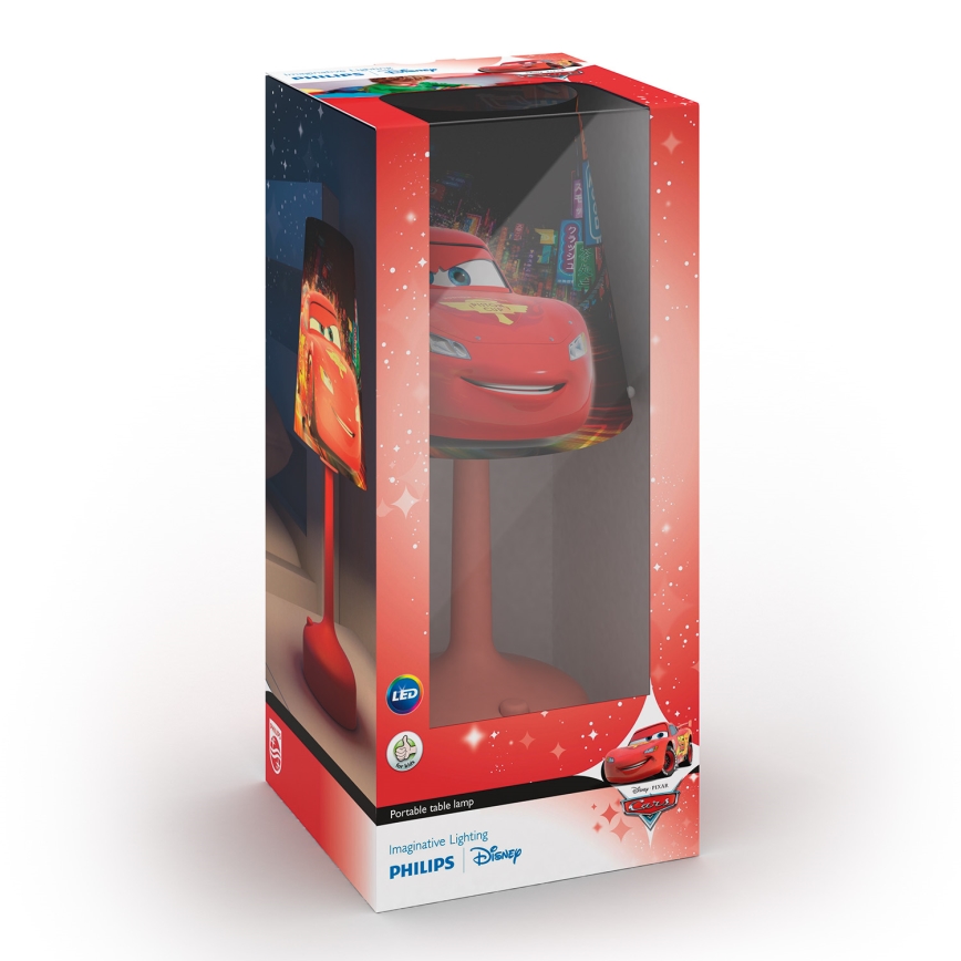 Philips 71796/32/16 - Lampada LED da tavolo per bambini DISNEY CARS LED/0,6W/3xAA
