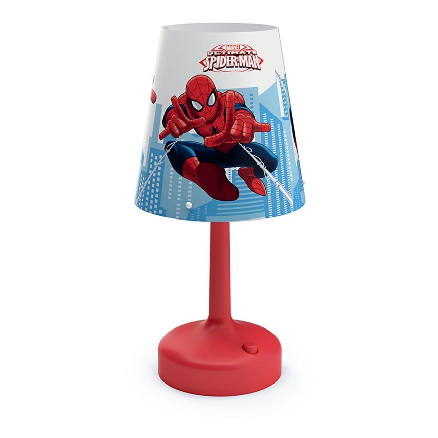 Philips 71796/40/P0 - Lampada da tavolo LED per bambini DISNEY SPIDER-MAN 1xLED/0,6W/4,5V