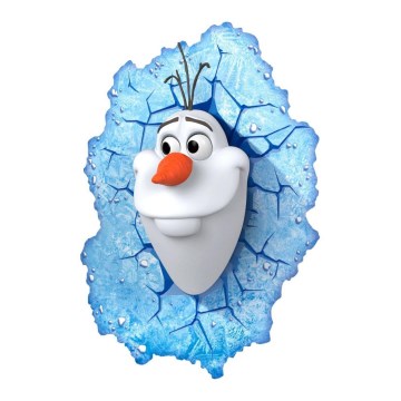 Philips 71801/08/16 - Applique a LED 3D per bambini DISNEY FROZEN OLAF LED/3xAA