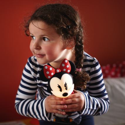 Philips 71883/57/P0 - Lampada LED per bambini DISNEY MINNIE MOUSE LED/0,1W/USB