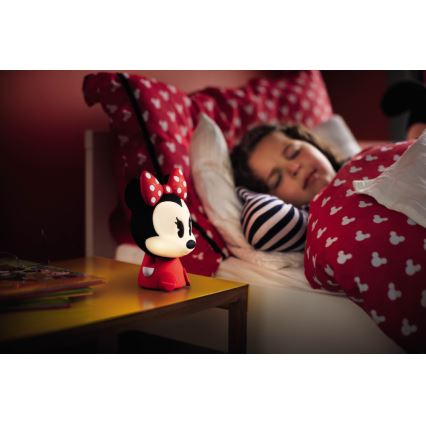 Philips 71883/57/P0 - Lampada LED per bambini DISNEY MINNIE MOUSE LED/0,1W/USB