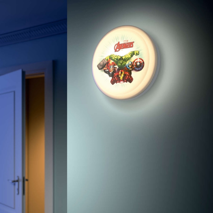 Philips 71884/35/P0 - Applique a LED per bambini AVENGERS LED/10W/230V