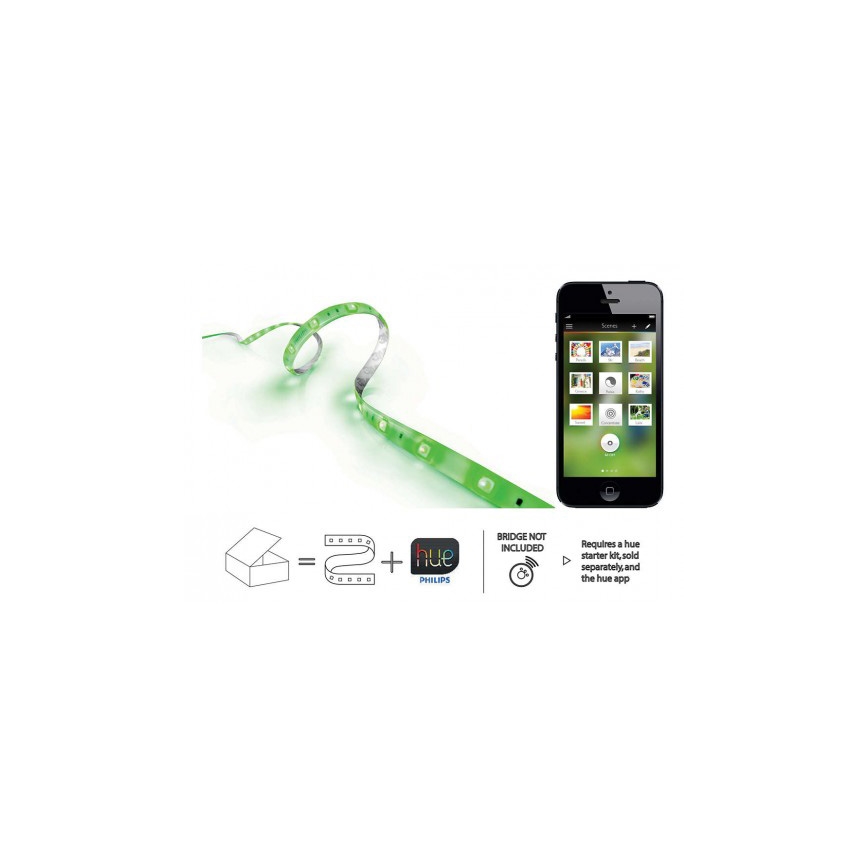 Philips - RGB Striscia LED dimmerabile Hue LIGHTSTRIP 2m