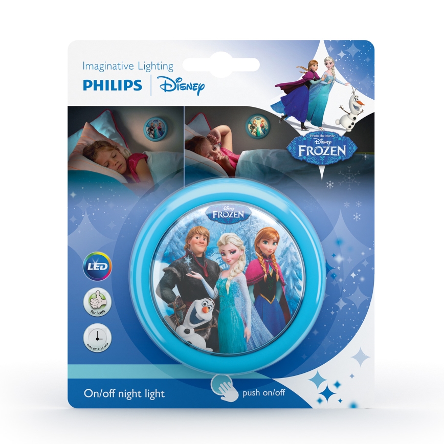 Philips 71924/08/16 - Lampada Touch a LED per bambini DISNEY FROZEN LED/0,3W/2xAAA