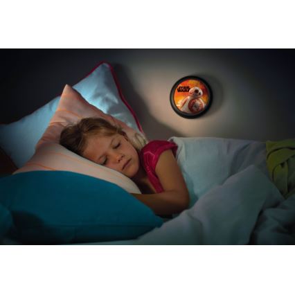 Lampada piccola LED notturna per bambini LED/0,3W/2xAAA